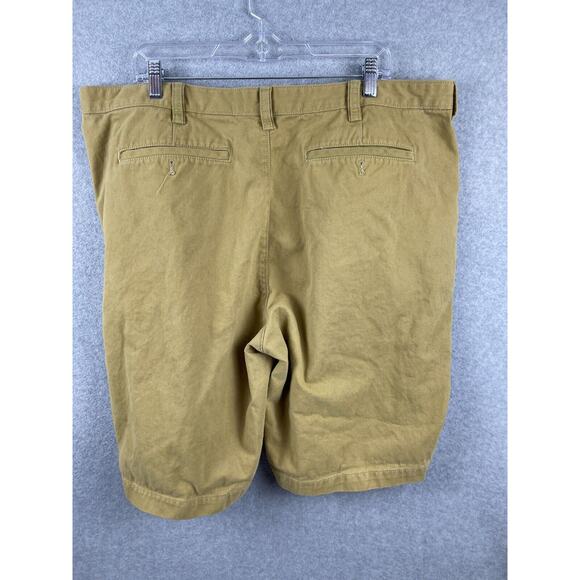 Eddie Bauer Legend Wash Shorts Men's 42 Brown Khaki Chino Classic Preppy - Picture 4 of 10